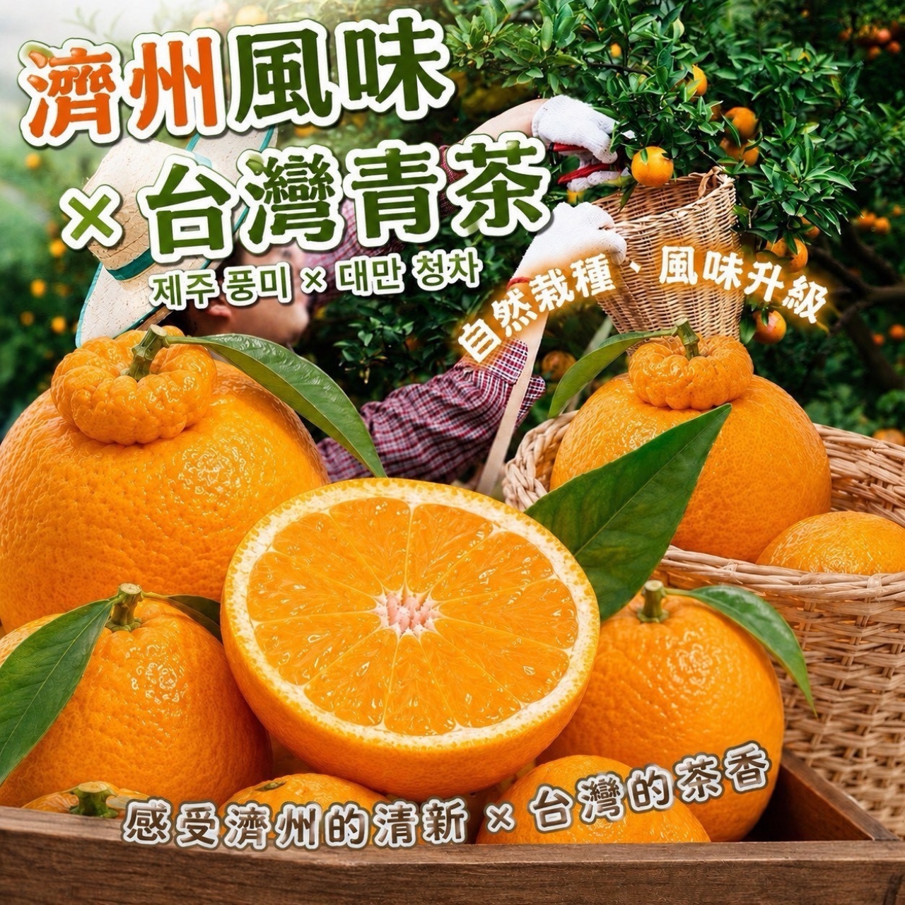 AA-🍊🌿 濟州島橘子冰茶 🌿🍊