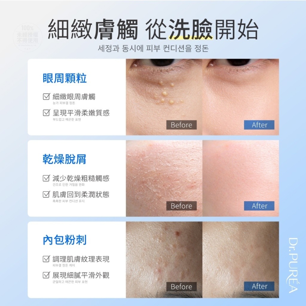 no S-💎Dr.PURÉA® 益生菌活酵母賦活修護平衡洗面乳 200ml💎