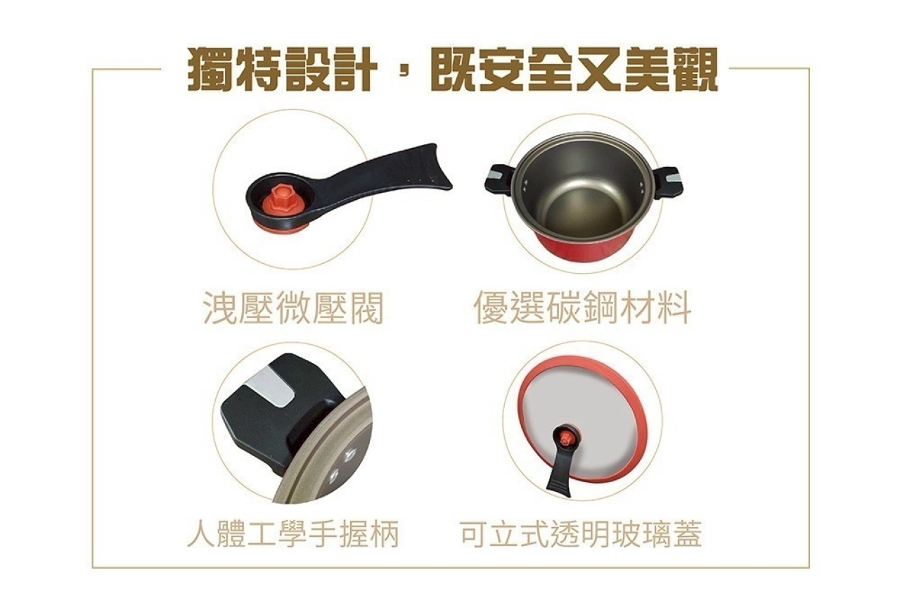 no SK-Dashiang鈦金不沾快煮微壓鍋28cm(DS-B120-28)